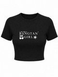 Baby tee I am just a Bangtan negra