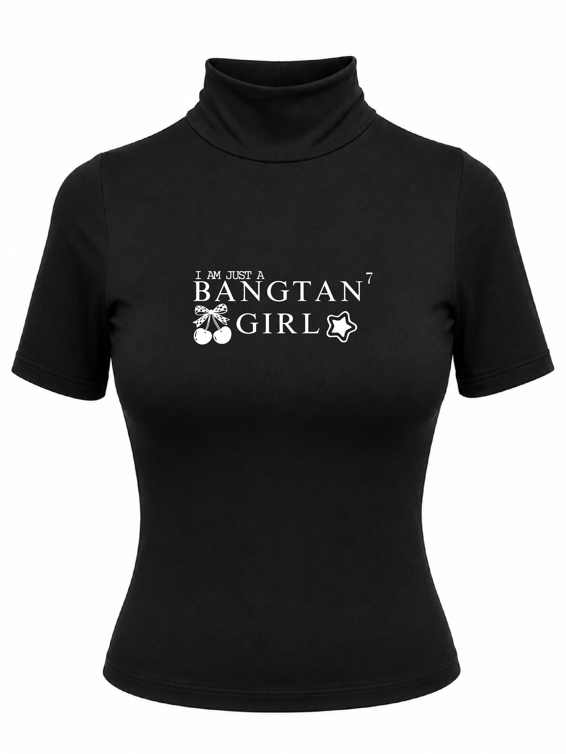 Blusa Cuello Alto I Am Just a Bangtan Roja