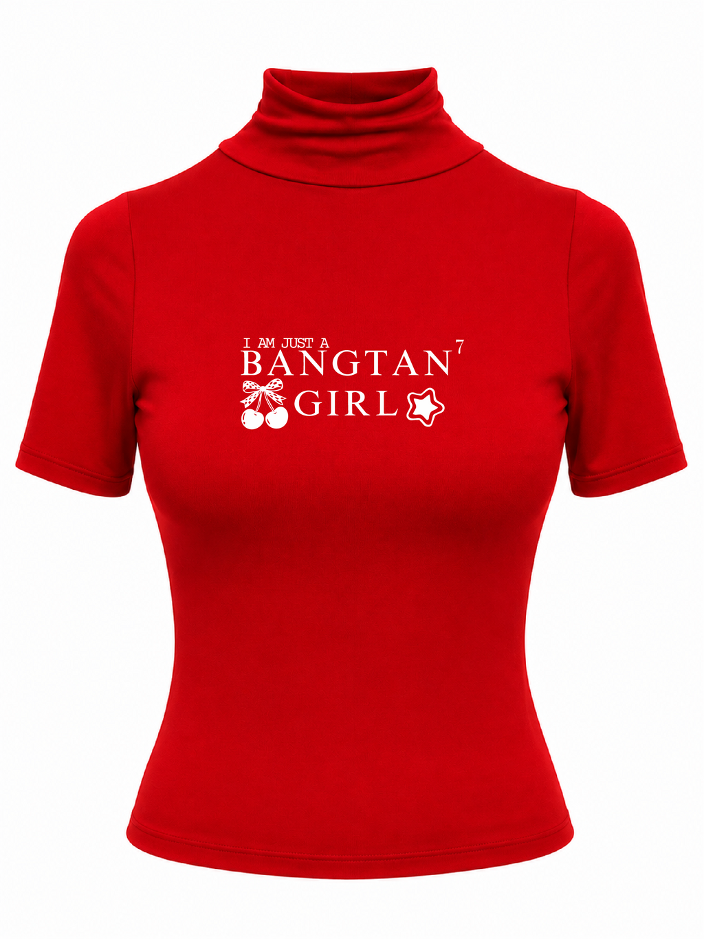 Blusa Cuello Alto I Am Just a Bangtan Negra