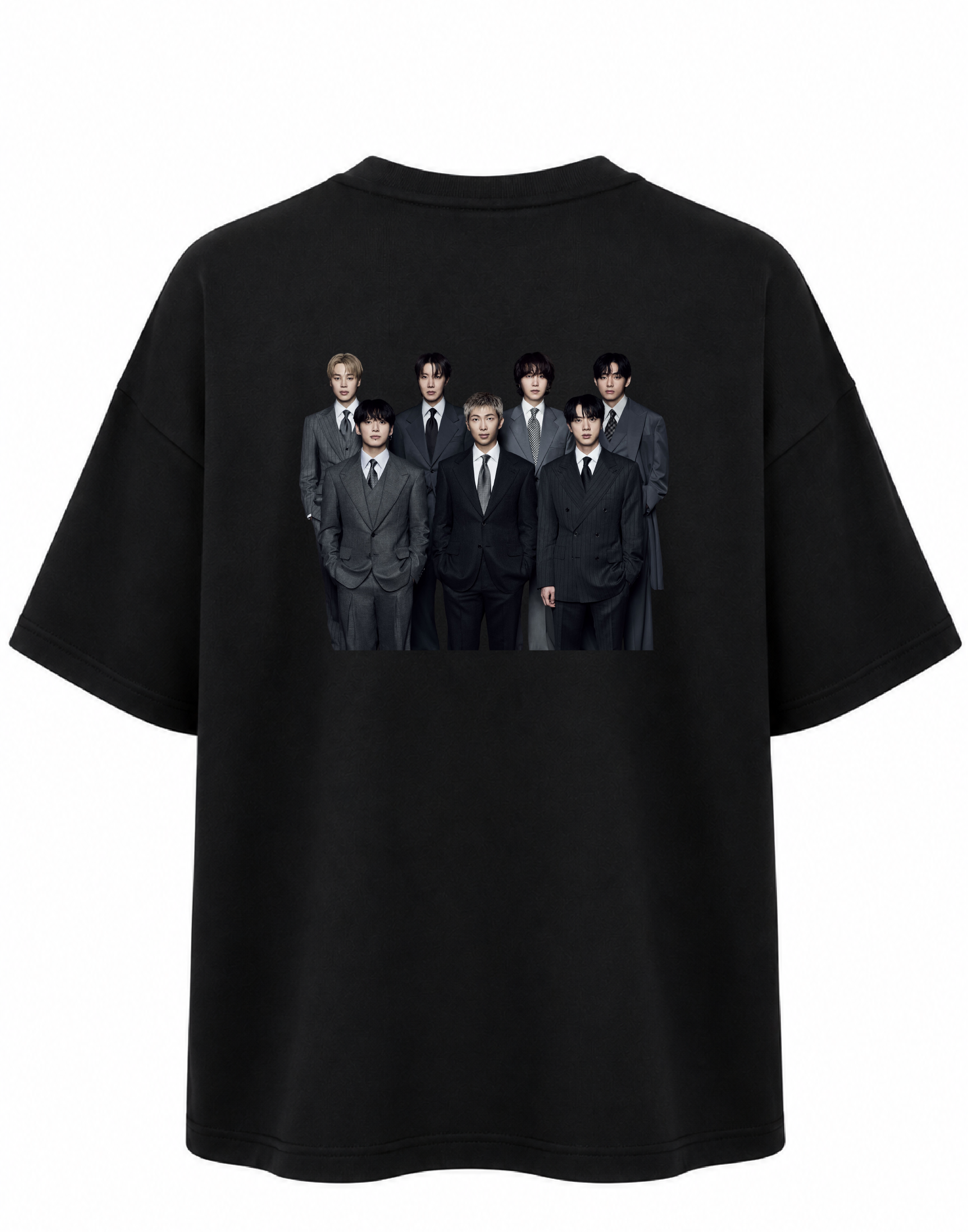 Camiseta Oversize Arirang Colombia World Tour espalda OT7