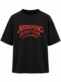 Camiseta Oversize Arirang Colombia World Tour espalda OT7