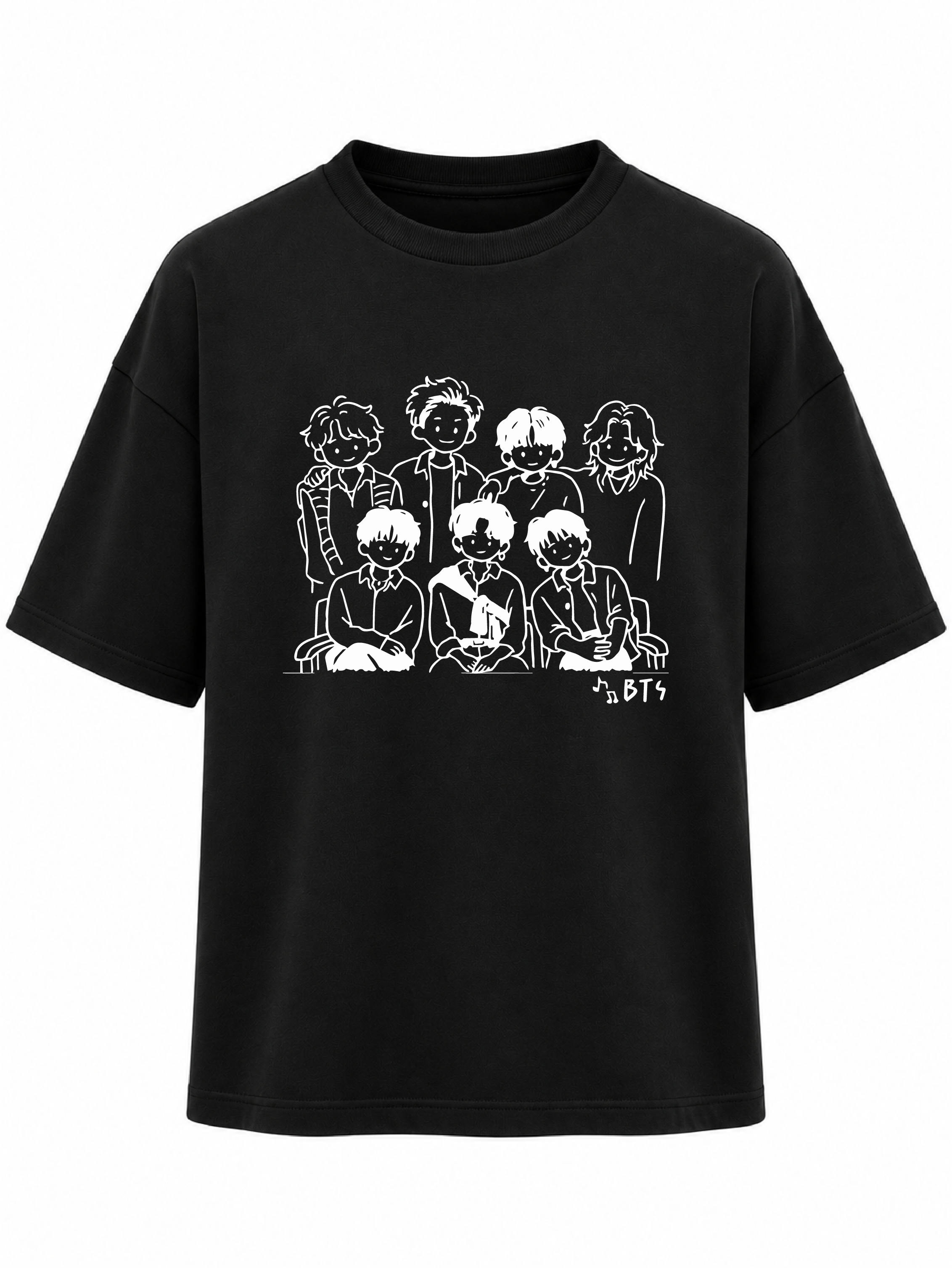Camiseta Oversize Cute Festa