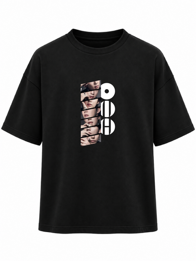 Camiseta Oversize Arirang Fragmento Blanca