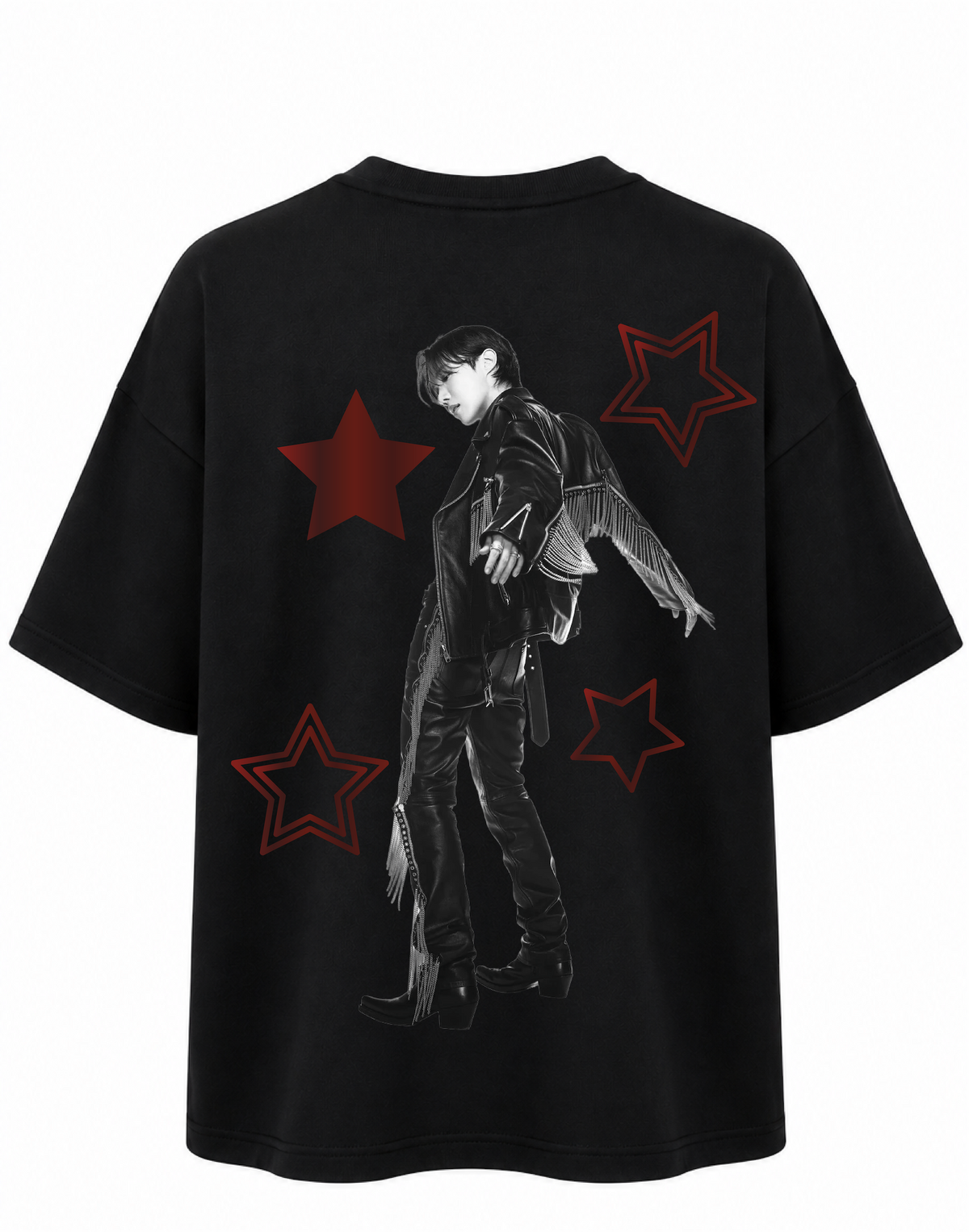 Camiseta Oversize JHOPE METALIZADO