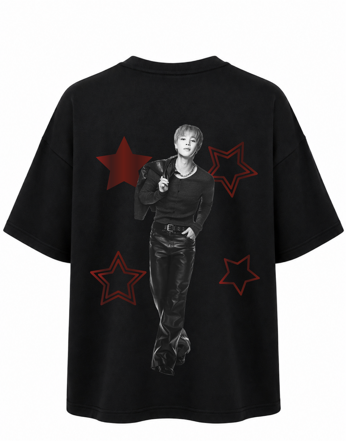 Camiseta Oversize JIMIN METALIZADO