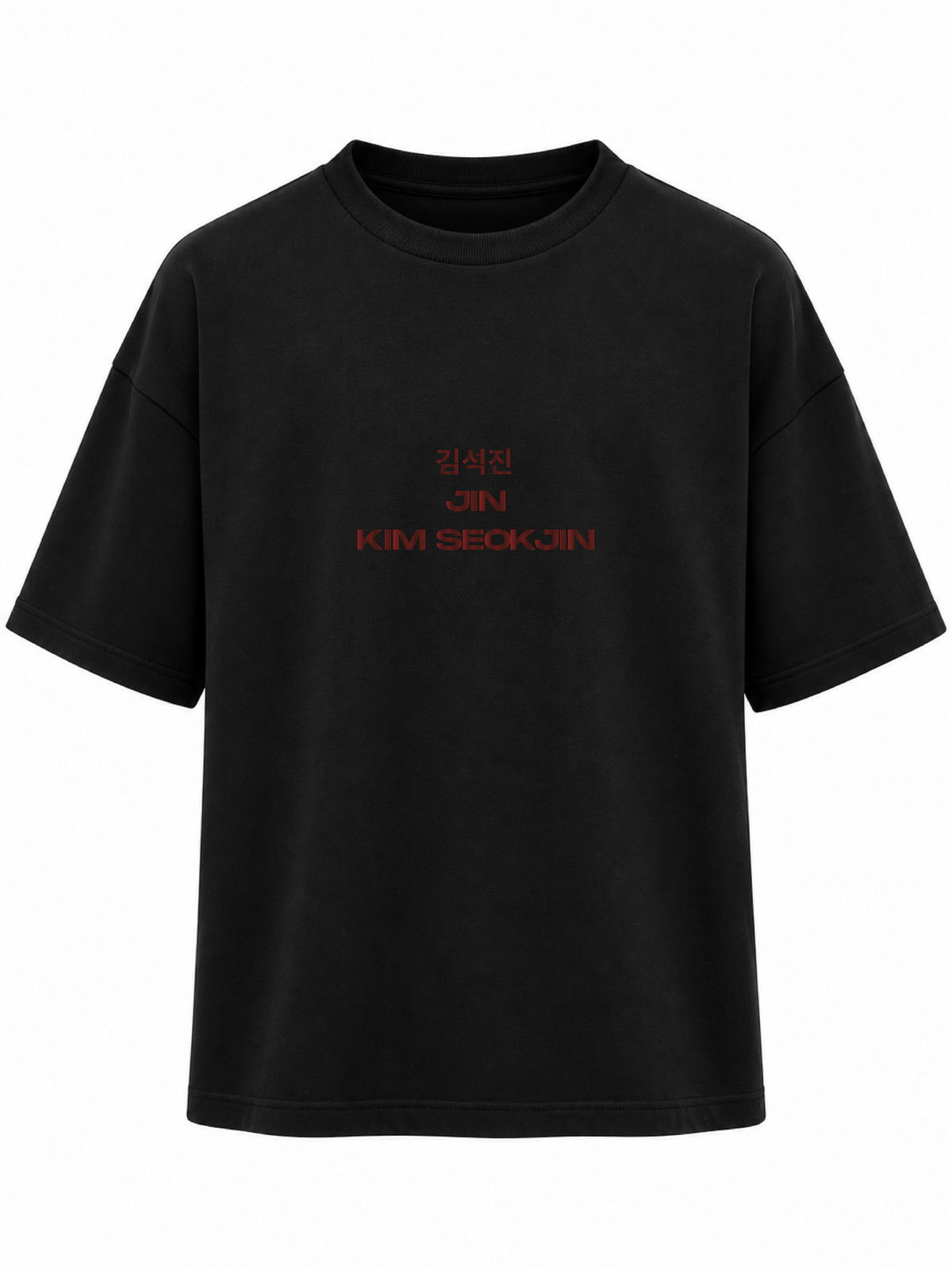 Camiseta Oversize JIN METALIZADO