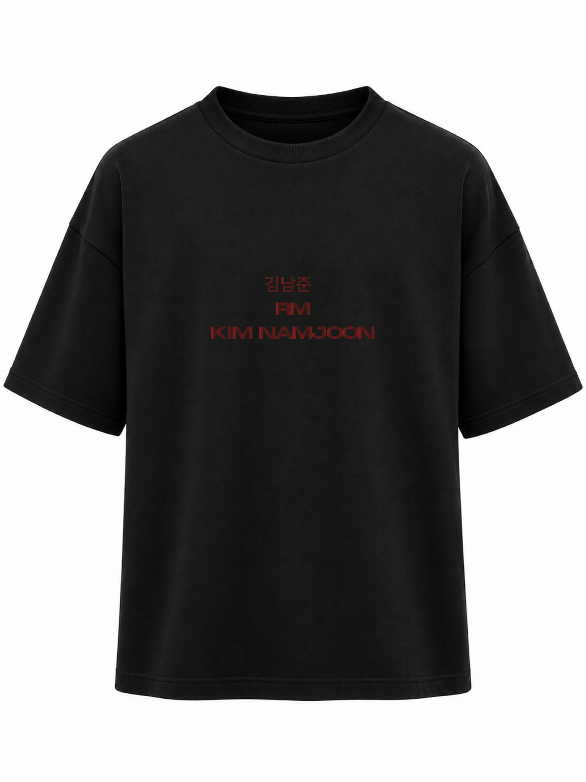 Camiseta Oversize NAMJOON METALIZADO